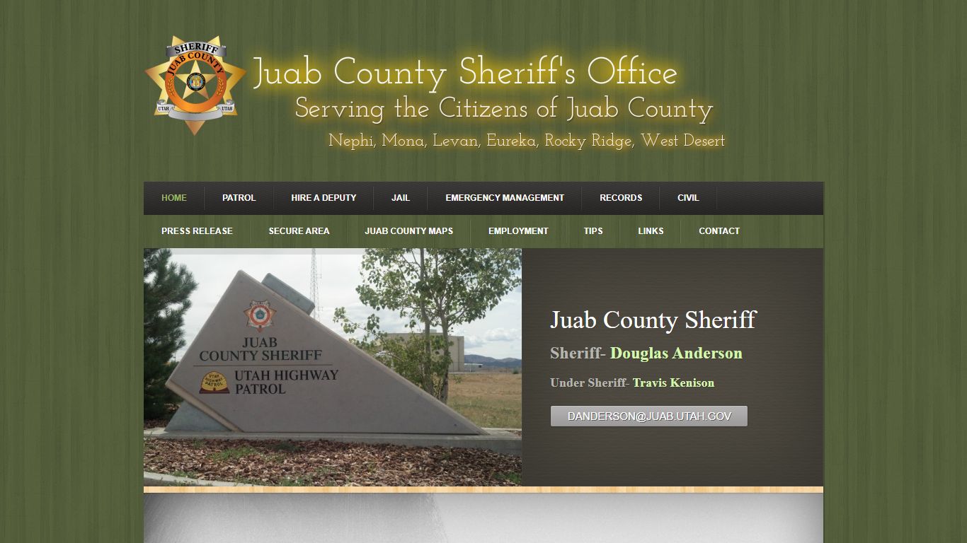 Juab County Sheriff's Office - Home